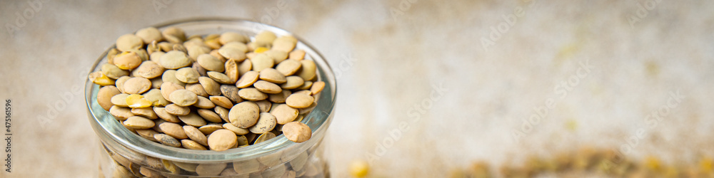 green lentils legumes ready to cook healthy meal food diet snack on the table copy space food background rustic green lentils legumes ready to cook healthy meal food diet snack on the table copy space food background rustic