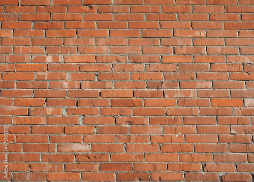 industrial red brick wall background