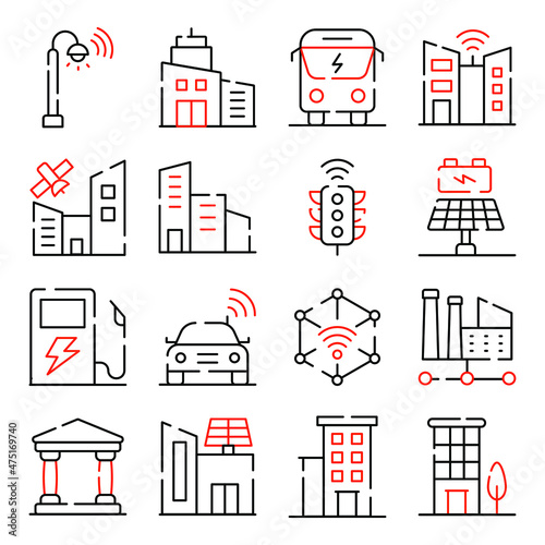 Pack of Iot Icons

