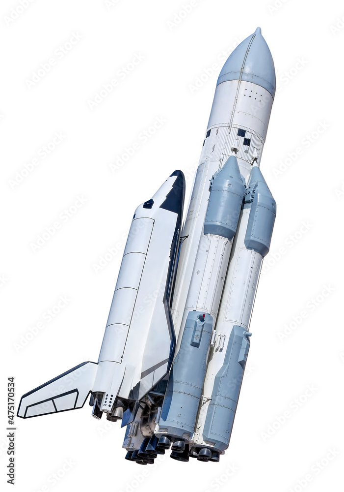 Naklejka premium Spaceship Buran