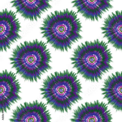  Tie dye patterns Batik brush seamless and repeat pattern design. Spiral Acrylic Illustration Pattern. Shibori. Orchid Smoke Fashion Abstract- 657.