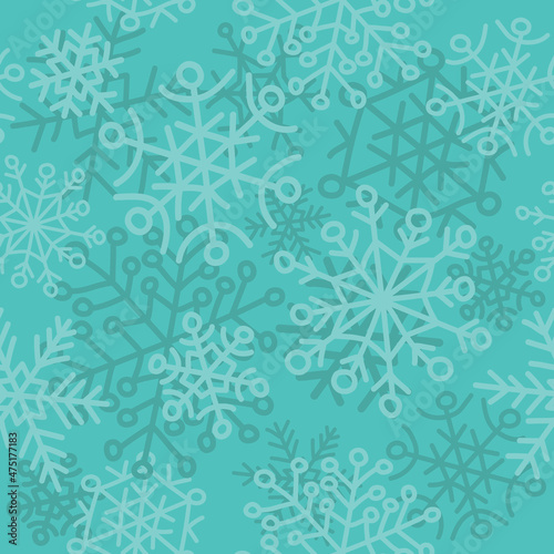 Winter seamless background for decoration. Vector image