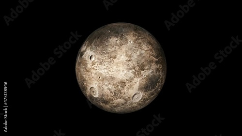 ceres planet black background