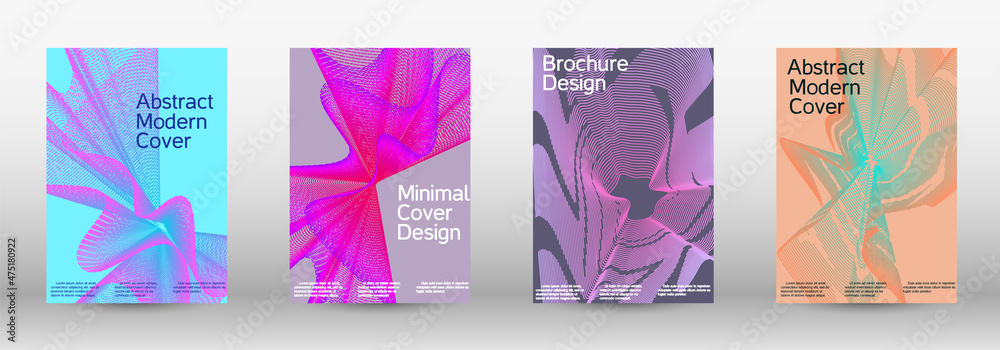 Creative fluid backgrounds from current forms to design a fashionable abstract cover, banner, poster, booklet.