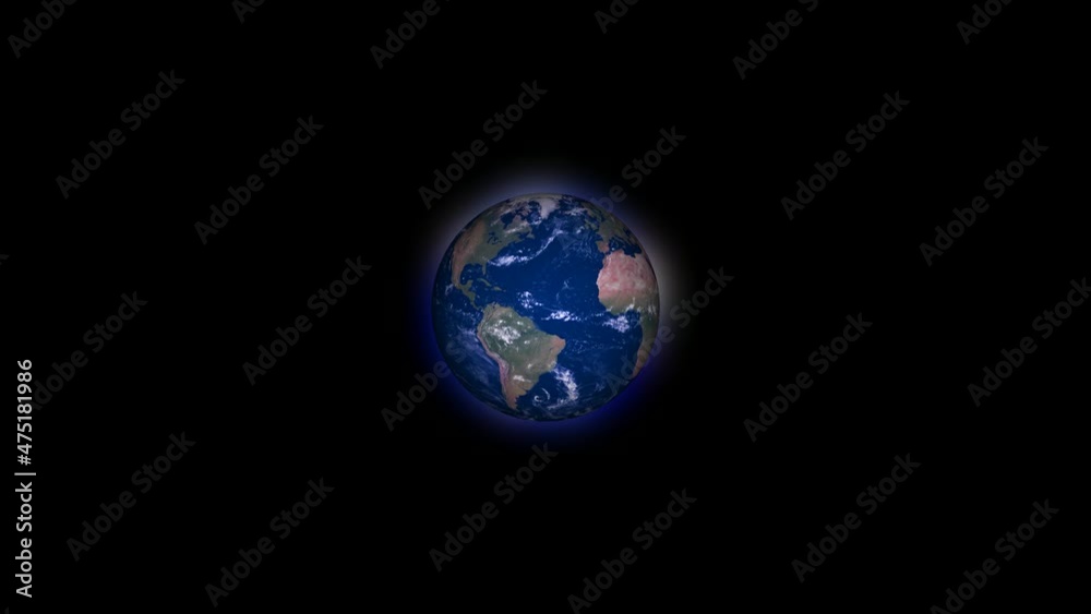 glow zoom in planet glow zoom in planet
