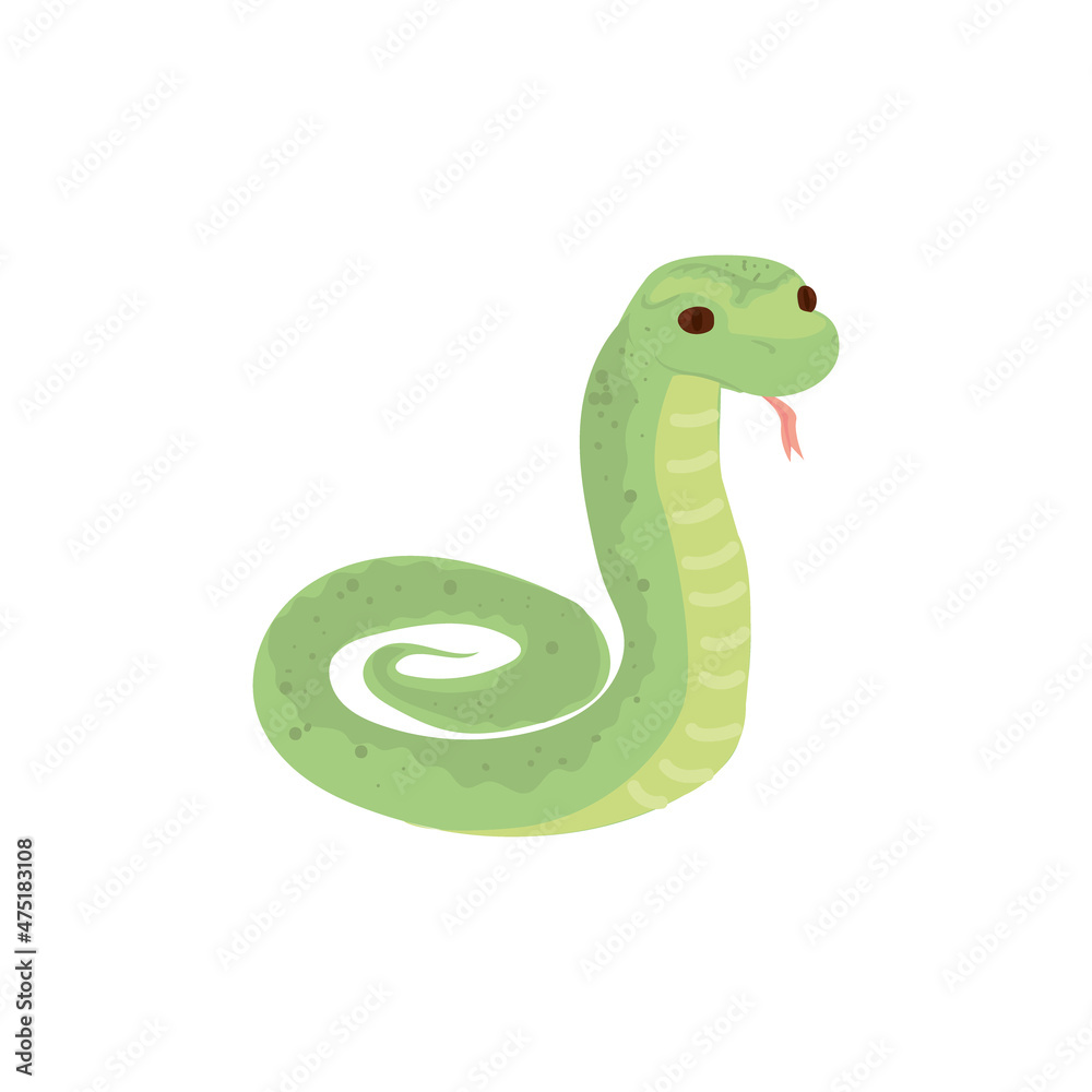 green snake design green snake design