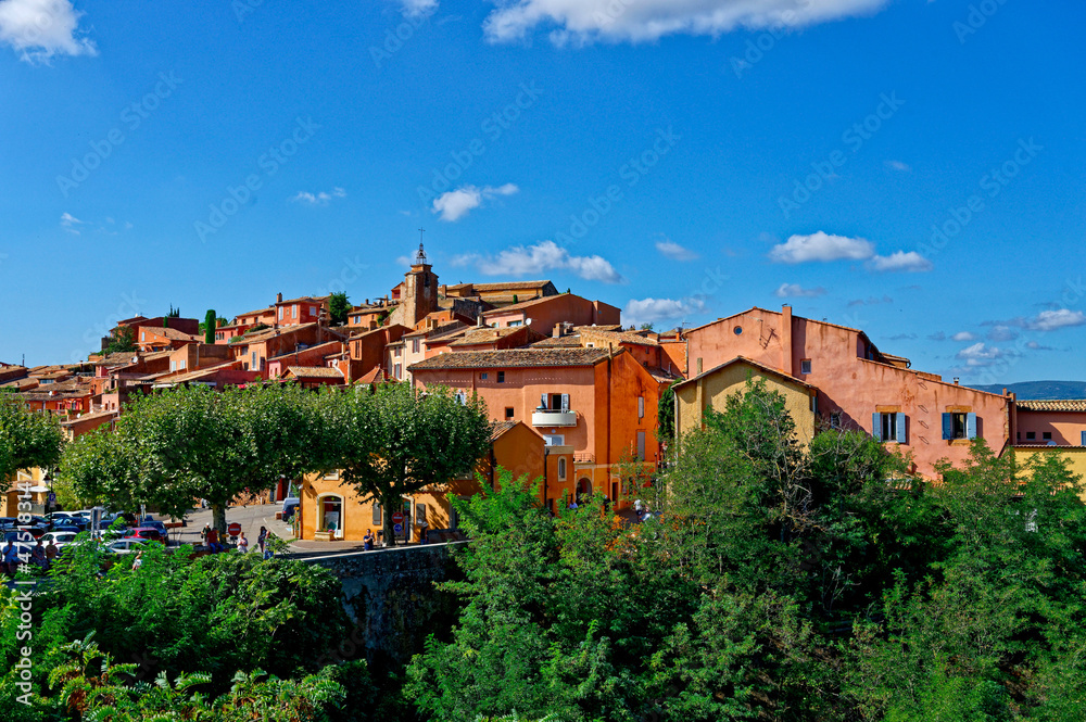 Village de Roussillon, France
