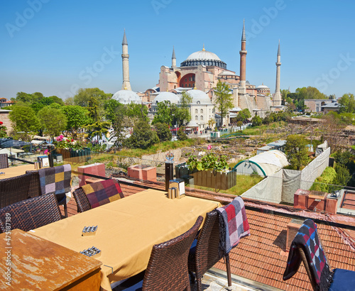 Εκτύπωση καμβά Haghia Sophia in Istanbul Turkey.