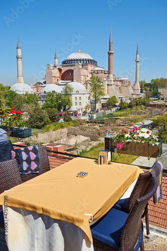 Haghia Sophia in Istanbul Turkey.