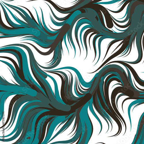 Abstract Perlin Noise Geometric Pattern generative computational art illustration