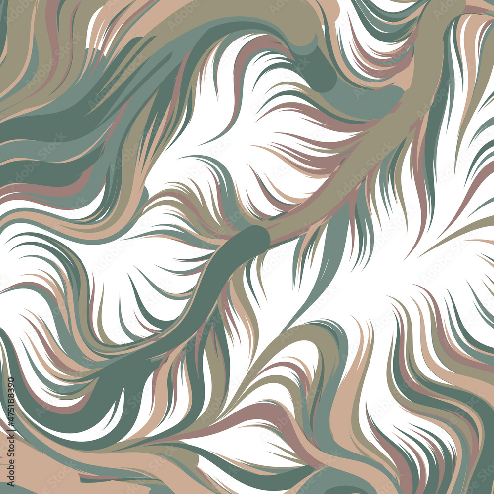 Fototapeta premium Abstract Perlin Noise Geometric Pattern generative computational art illustration