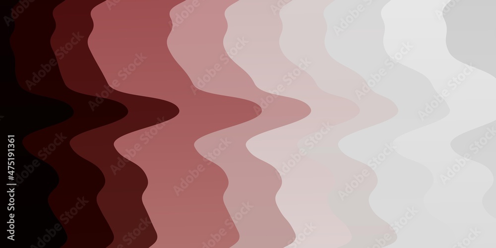 Light Pink, Red vector pattern with wry lines.