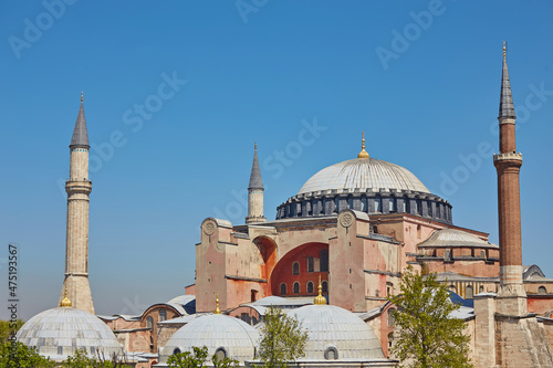 Haghia Sophia in Istanbul Turkey.