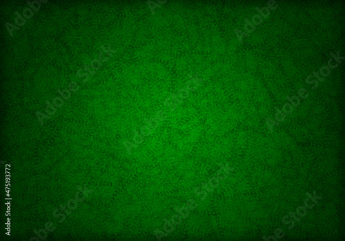 Fondo verde de textura de pared en degradado.