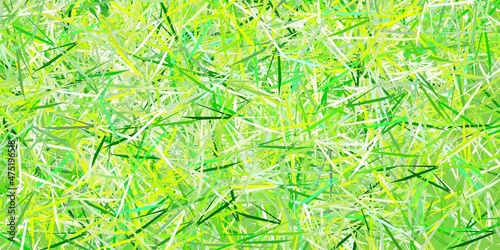 Light Blue, Green vector backdrop with triangles, lines.