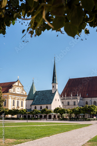 Small main Church of the Pilgrimage Site in Altoetting in Bavaria Fototapeta