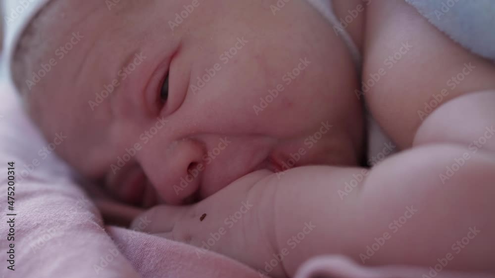 Close Up Portrait Face Newborn Naked Baby On Mom's Chest After Childbirth. Mother Holding Baby Child After Labor In Hospital. Moma Giving Birth To Kid Boy. Parent And Infant First Moments Of Borning Close Up Portrait Face Newborn Naked Baby On Mom's Chest After Childbirth. Mother Holding Baby Child After Labor In Hospital. Moma Giving Birth To Kid Boy. Parent And Infant First Moments Of Borning