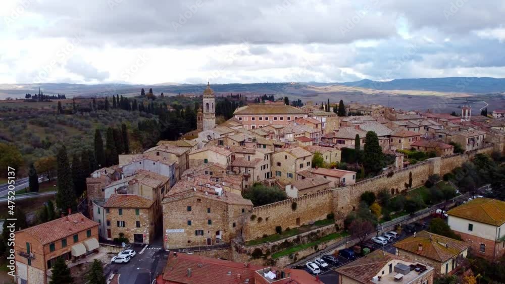 Village of San Quirico D Orcia in Tuscany Italy - travel photography Village of San Quirico D Orcia in Tuscany Italy - travel photography