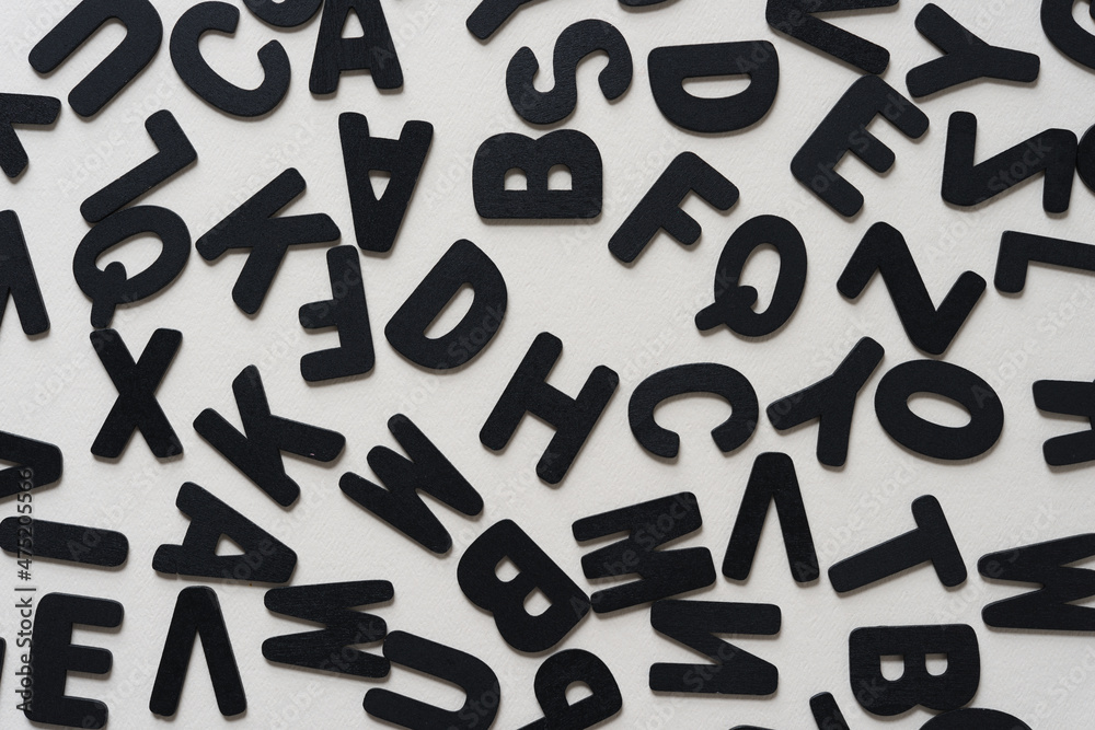 background with letters background with letters