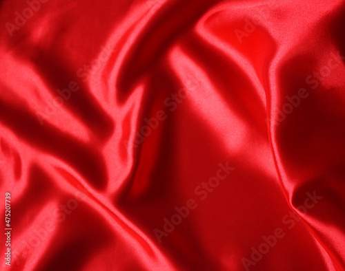 Red silk cloth background