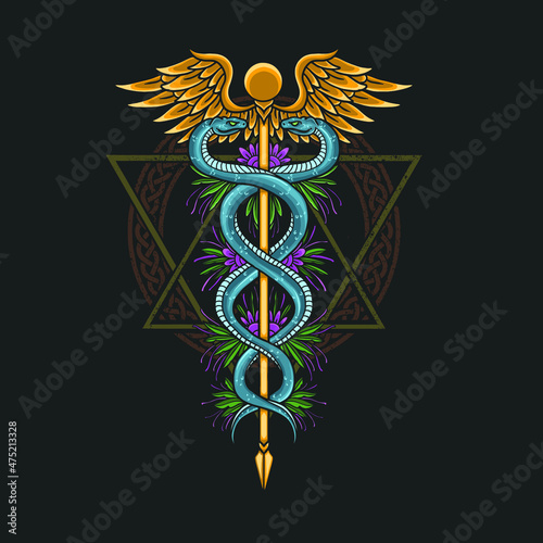 Caduceus Medical Symbol