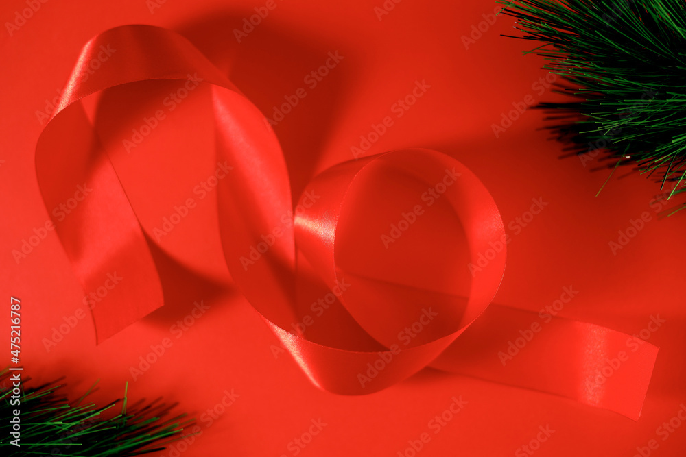 Red Wrapping Ribbon Red Wrapping Ribbon