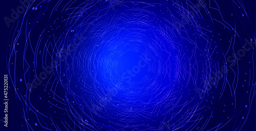 global technology network connection background vectoral illustration