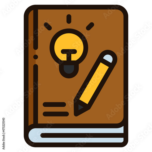 sketchbook blue line icon