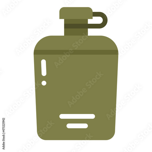 canteen flat icon