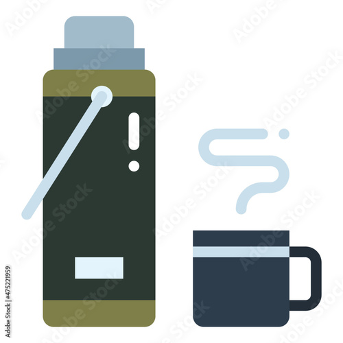 hot drink flat icon