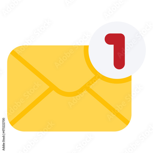 notification flat icon