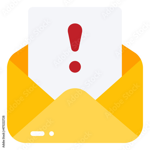 spam flat icon