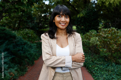 Business Asian woman portrait