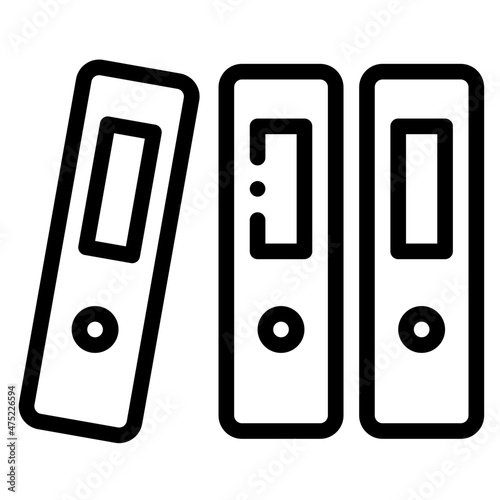 archives line icon