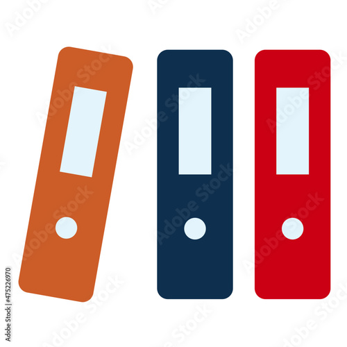 archives flat icon