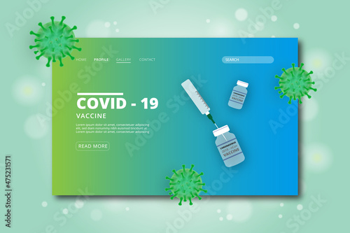 COVID 19 Coronavirus Awareness Template  Medical-Healthcare Flyer, banner, brochure, and Poster Design.