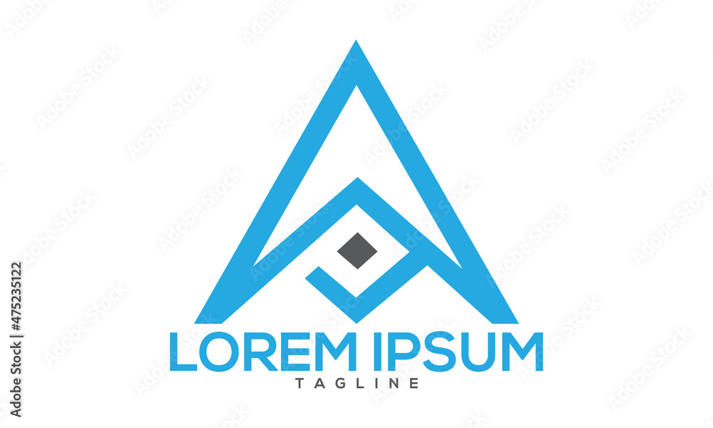 Unique letter logo Modern and minimalist vector and abstract logo Unique letter logo Modern and minimalist vector and abstract logo