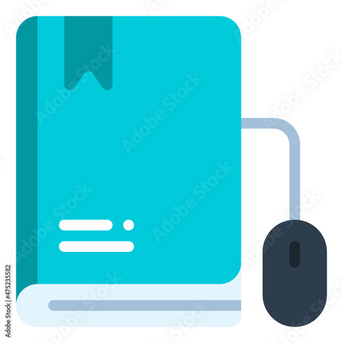 ebook flat icon
