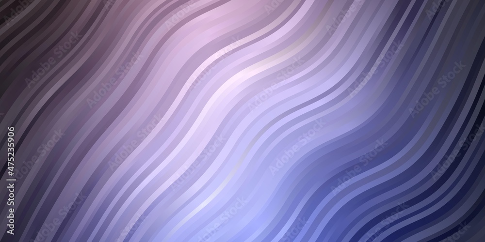Light Pink, Blue vector template with curves. Light Pink, Blue vector template with curves.