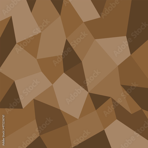 Brown tone polygon background - you can use it as a background for your creations.
