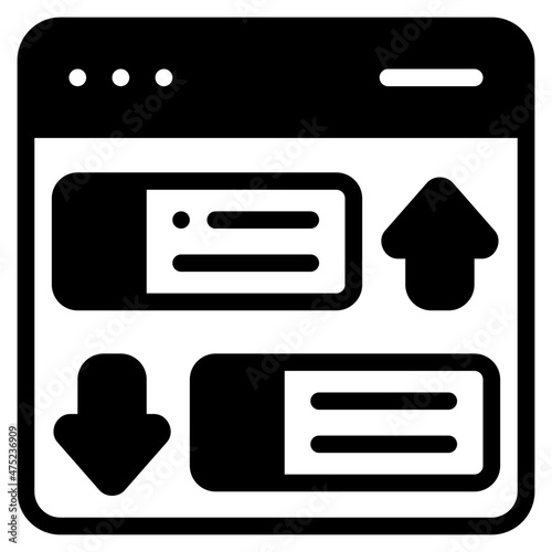 rank glyph icon