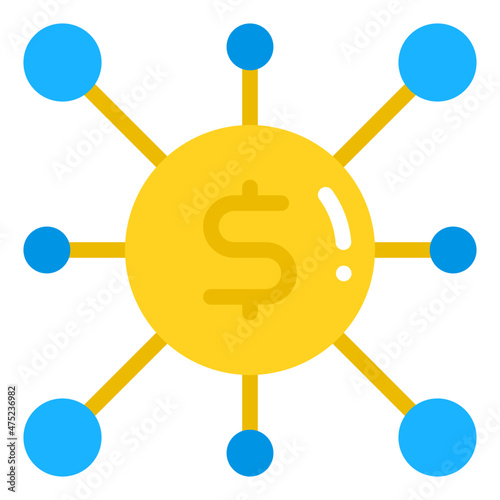 affiliate flat icon
