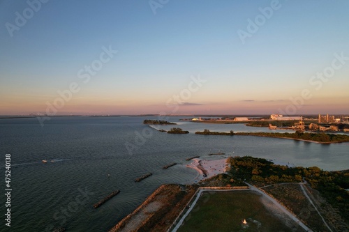 Beautiful Sunset Over the Coast of Florida