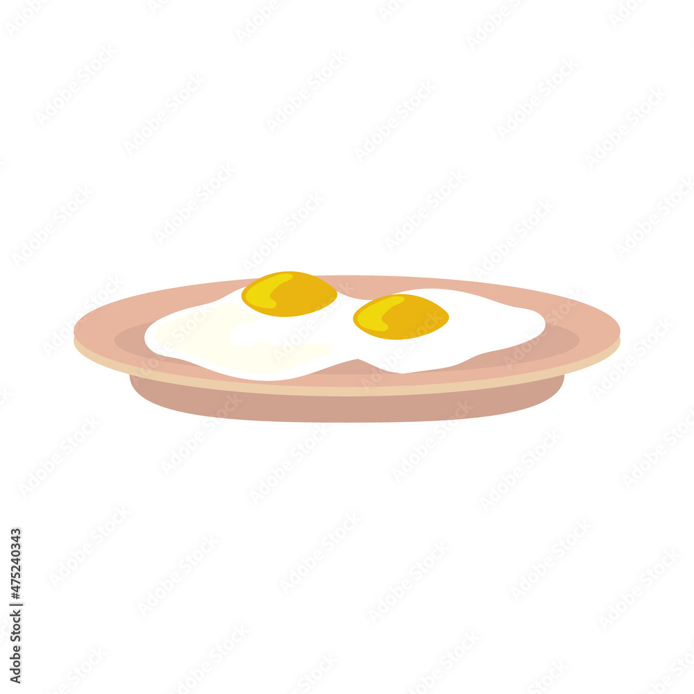 eggs on a plate