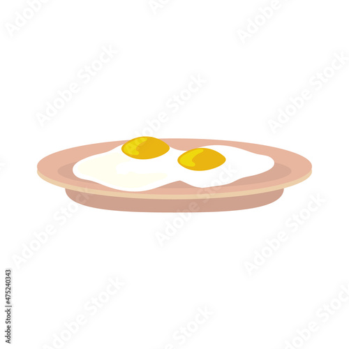 eggs on a plate