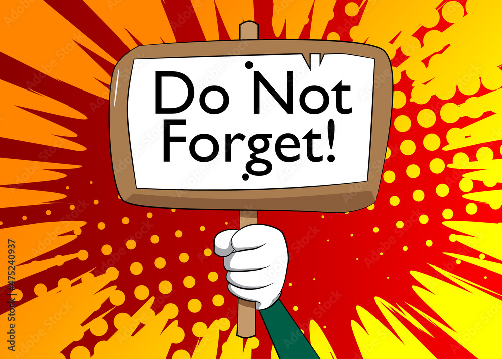 Hand holding banner with Do not text. Man showing billboard