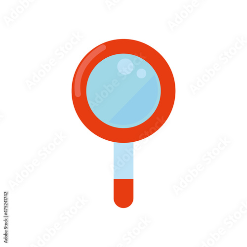red loupe design