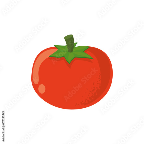 red tomato illustration