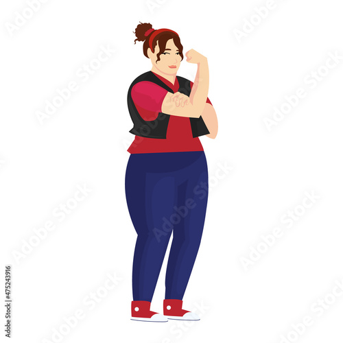 empowered woman illustration