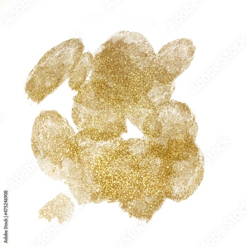 Beautiful elegant golden dusty stain for a beautiful designs